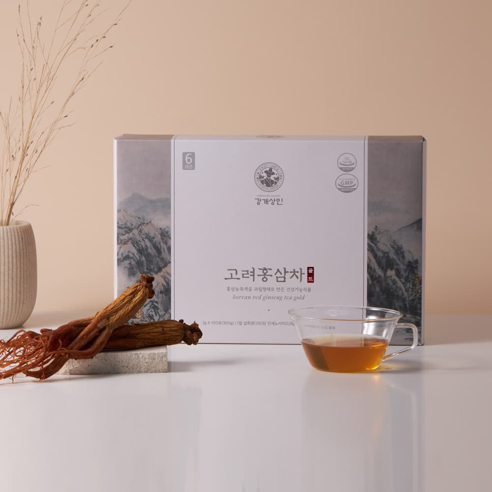 Sản phẩm Trà Hồng Sâm Cốm Cao Cấp ( 50 gói ) của Kanggae Sangin
