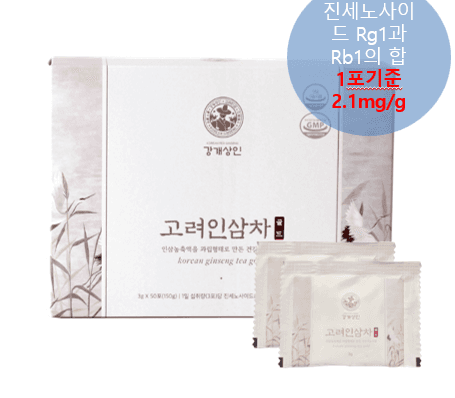 Sản phẩm Trà Nhân Sâm Cốm Cao Cấp Korean Ginseng Tea Gold (50 gói ) của Kanggae Sangin