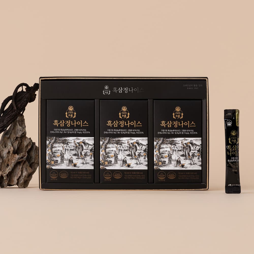 Sản phẩm Tinh Chất Cao Hắc Sâm Cửu Chưng Cửu Sái Thượng Hạng của Kanggae Sangin